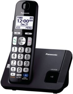 Panasonic KX–TGE21OB Cordless Phone