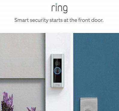 Ring video HD pro best door bell for Hearing Impaired