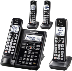 Panasonic KX TGF544B Phones for Seniors