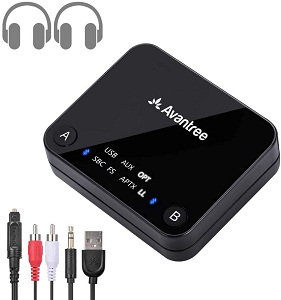 Avantree Audikast Bluetooth Transmitter for TV