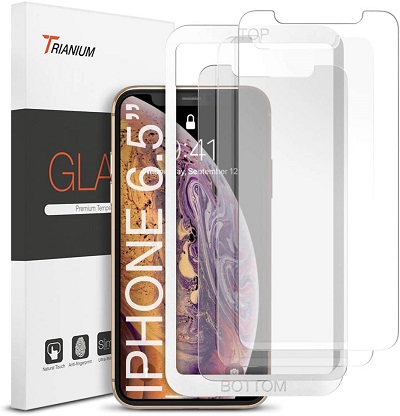 Trianium iPhone Screen Protector for Apple iPhone 11 Pro Max,iPhone XS Max