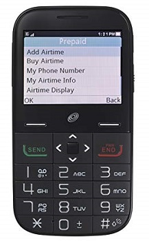 Tracfone Alcatel A383G Big Easy Plus Tracfone Phones for Seniors 